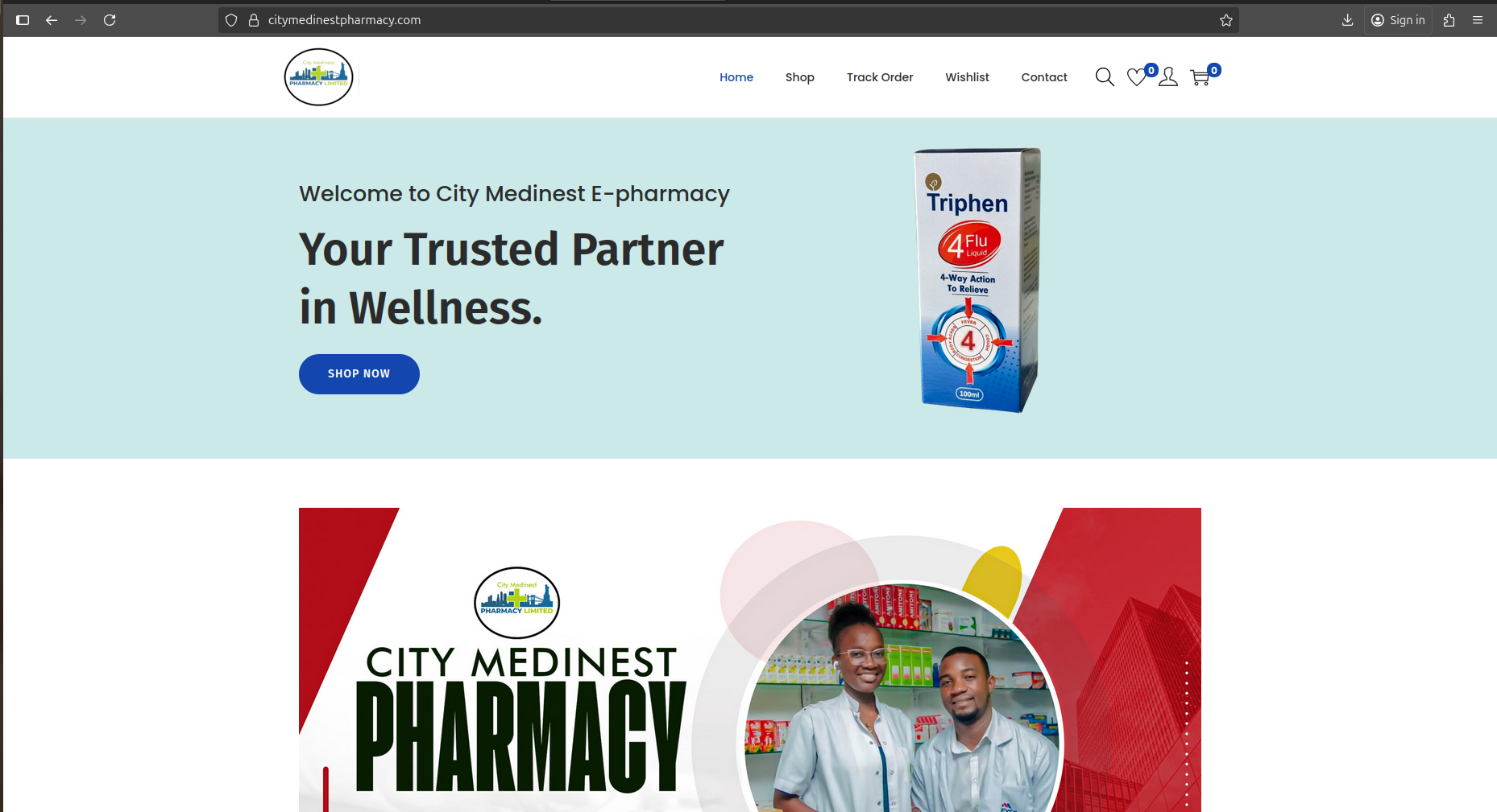 City Medinest Pharmacy Digital Platform